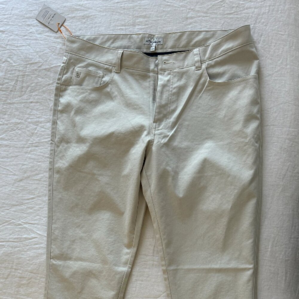 NEW, NEVER WORN Peter Millar Light Khaki Pants